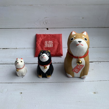 俄羅斯娃娃柴犬-和紙